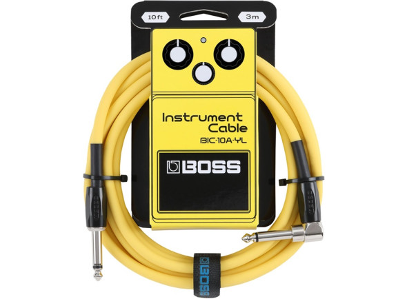 <b>BOSS BIC-10A-YL AMARELO Cabo Audio Instrumento Jack reto/angulado mono 3 metros comprimento Garantia Vitalícia</b> <b>BOSS BIC-10A-YL AMARELO Cabo Audio Instrumento Jack reto/angulado mono 3 metros comprimento Garantia Vitalícia</b>